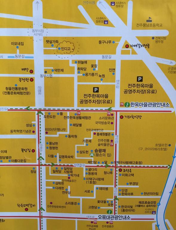 インディゴ ハノク ゲストハウス チョンジュ 全州市 エクステリア 写真